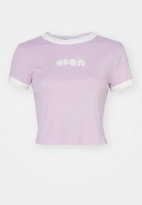 HUGO DALIA - Trükipildiga T-särk - light/pastel purple
