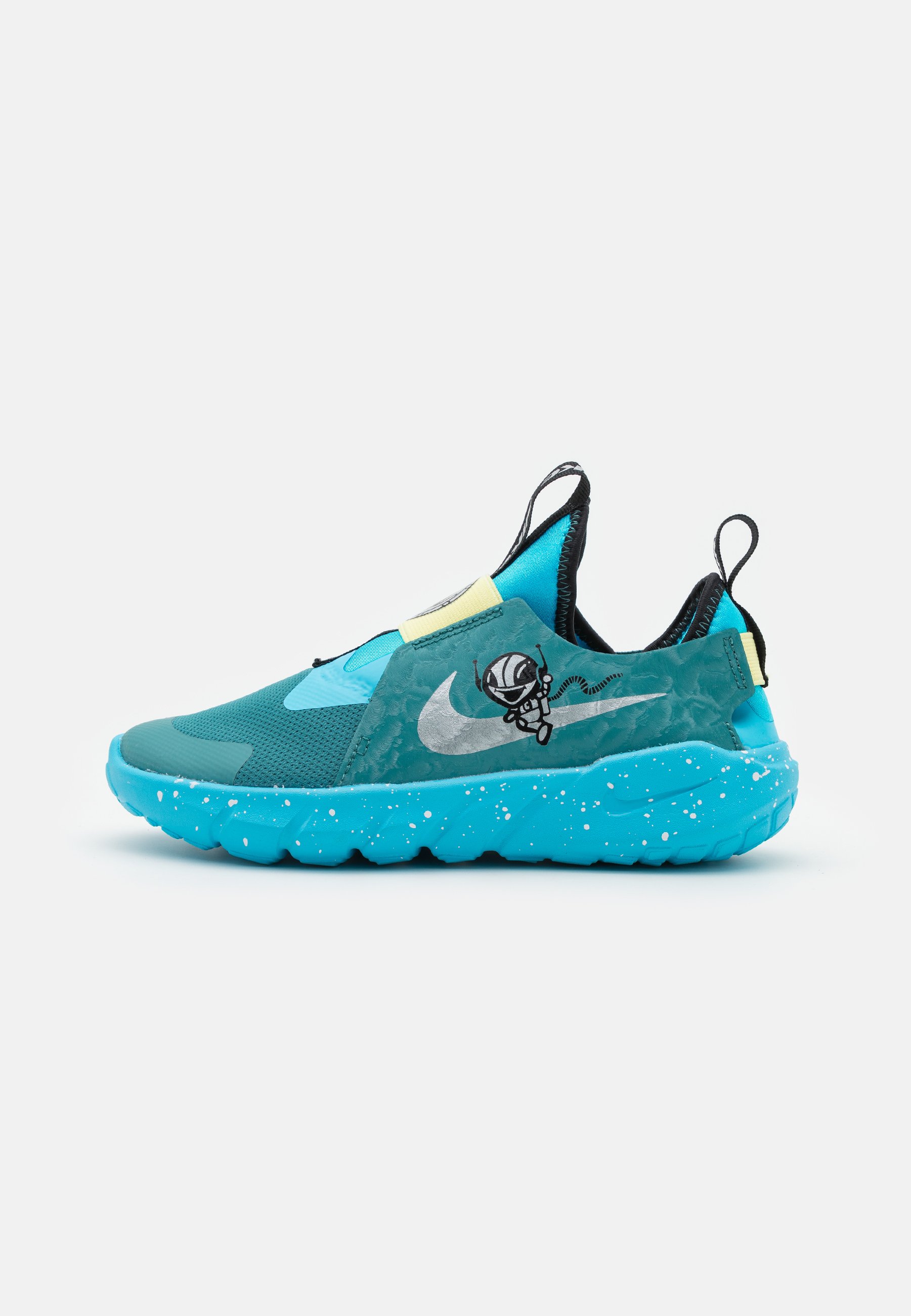 Nike Performance FLEX RUNNER - - 2 mineral shoes UNISEX blue/lemon chiffon/green teal/chrome/baltic running Neutral LIL