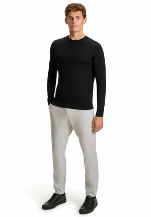 FALKE Basic Crew Neck Wool - Trui - black