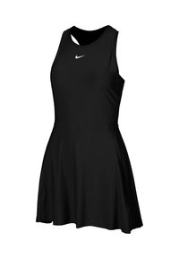 VICTORY  - Jerseykleid - black white