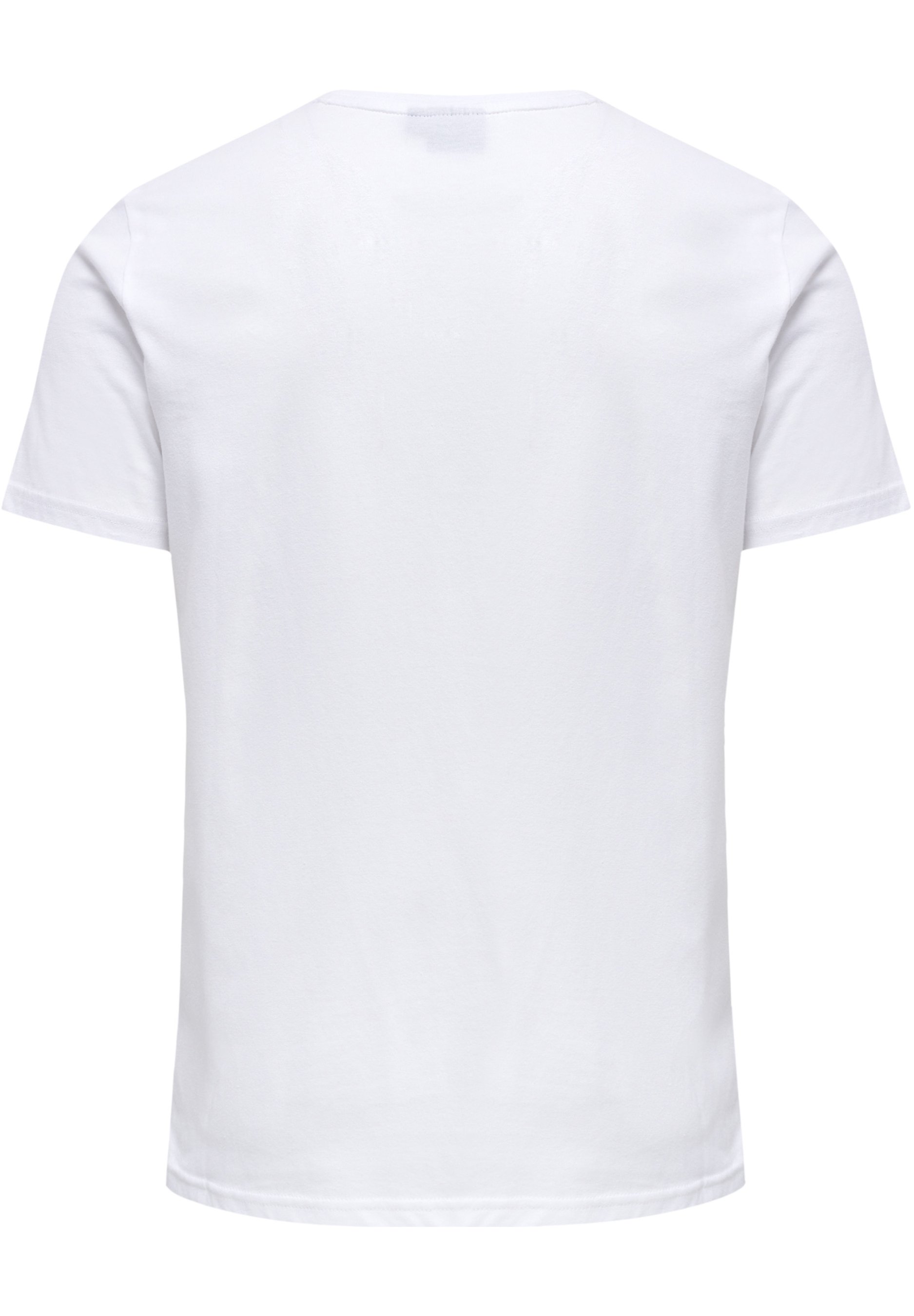 red black and blue shirt