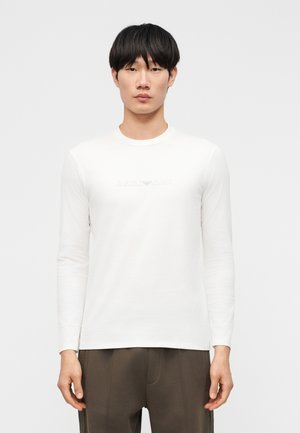 Μπλούζα με μακριά μανίκια - off white