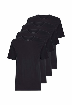 4 PACK DYMANIC - Maglietta intima - nero