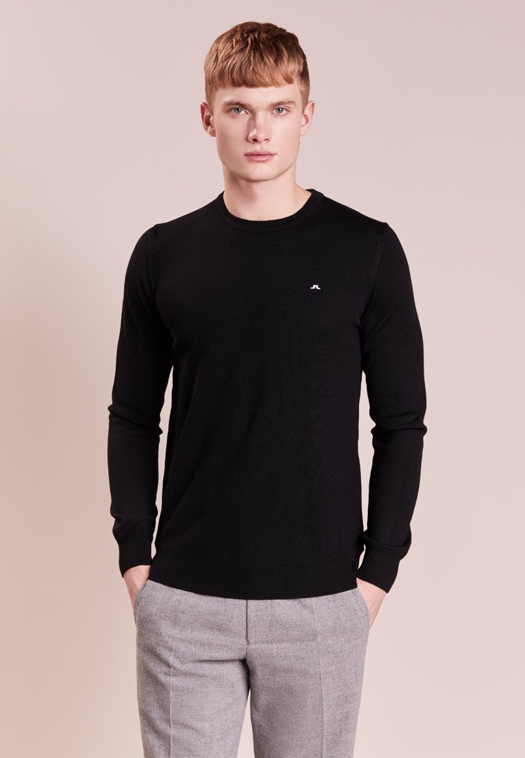 J.LINDEBERG LYLE TRUE MERINO Jumper black Zalando.co.uk