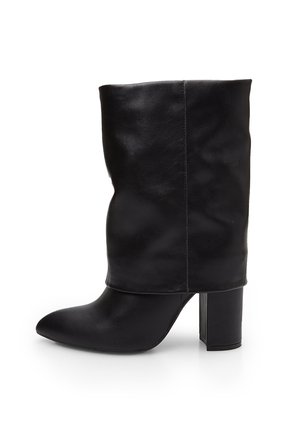 High heeled ankle boots - nero
