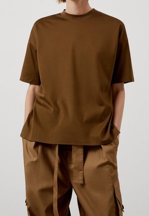 T-shirt basic - brown