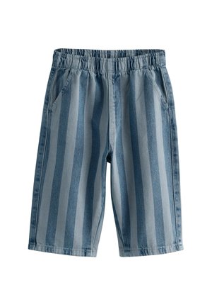 REGULAR FIT -  PULL ON WIDE  - Broek - dark blue stripe
