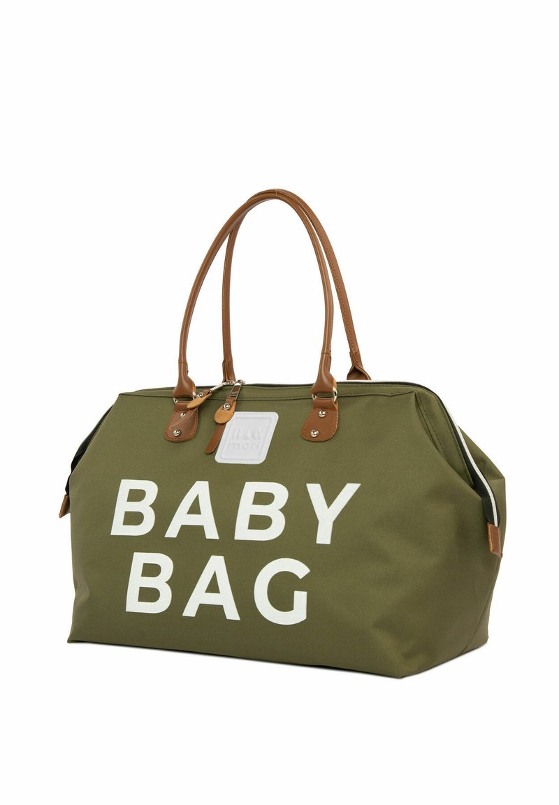 Bagmori BABY BAG PRINTED DIAPER BAG Wickeltasche khaki