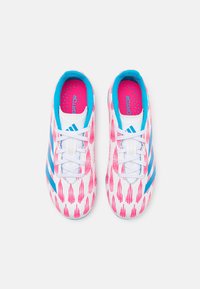 adidas Performance PREDATOR LEAGUE FG UNISEX - Scarpe da calcio per terreni duri - footwear white/solar blue/solar pink