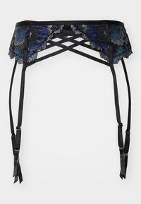 Ann Summers DISRUPTIVE GLAMOUR SUSPENDER BELT - Sukkanauhaliivit - black/blue