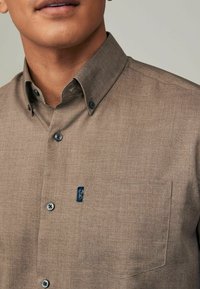 Next BUTTON DOWN OXFORD FIT - REGULAR FIT - Majica - neutral brown marl