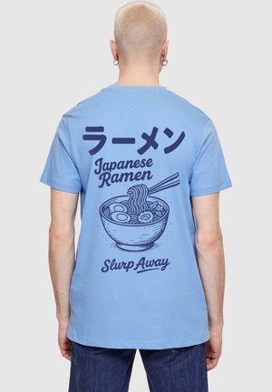 JAPANESE RAMEN TEE - Print T-shirt - horizon blue
