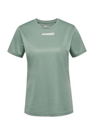 Hummel Sports T-shirt - iceberg green