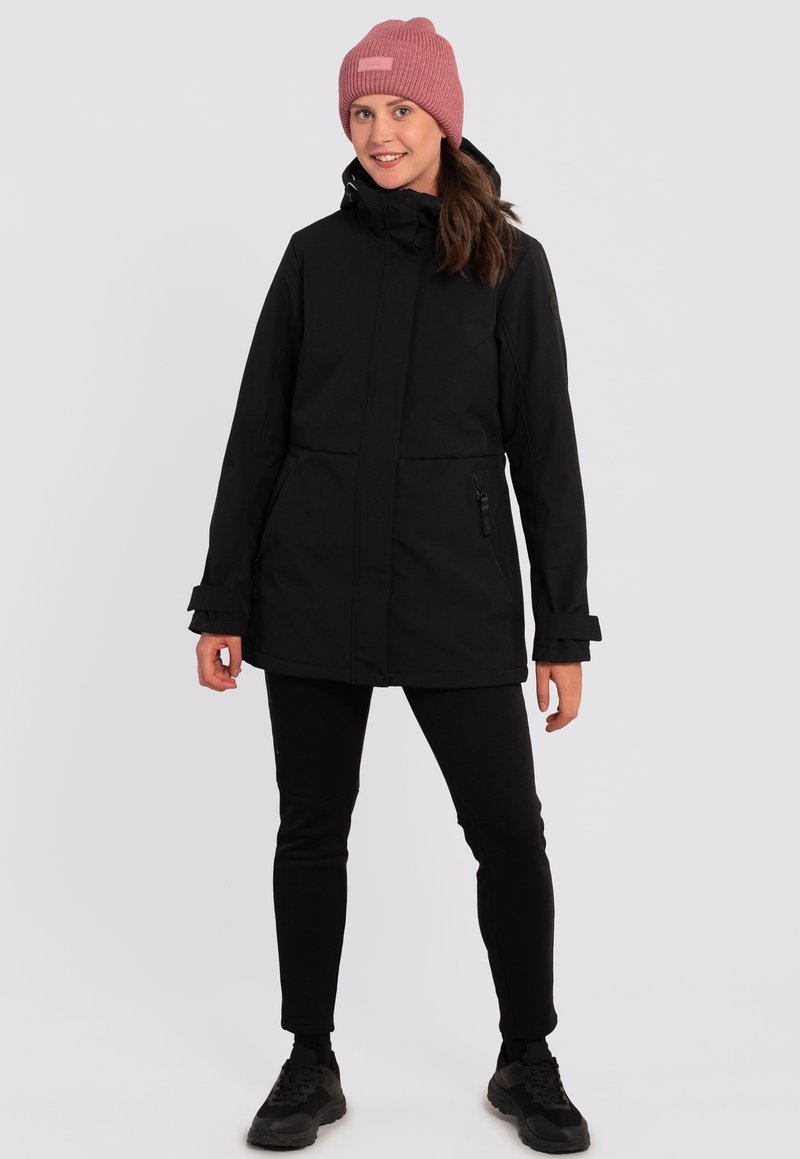 Icepeak APLINGTON - Softshell jakker - schwarz