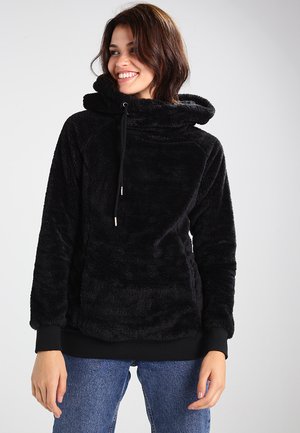Urban Classics TEDDY - Sweat à capuche - black