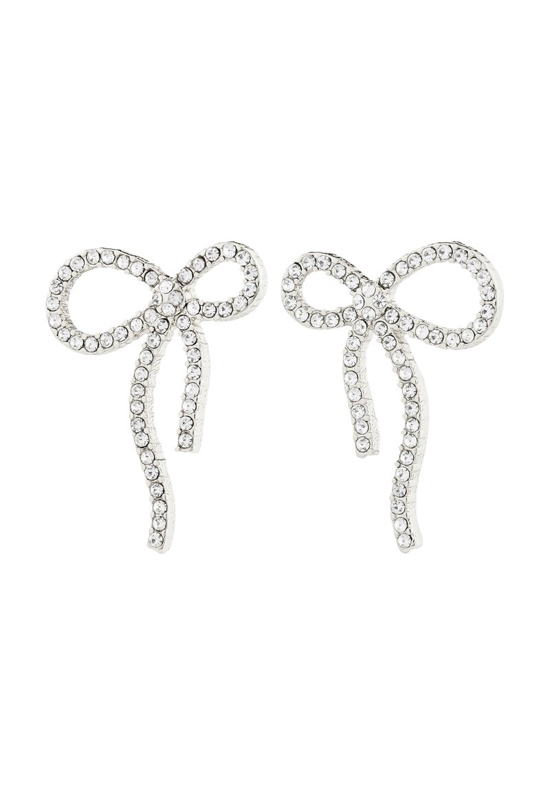 Boucles D'oreilles Oscar De La Renta - Cristaux Bleu Foncé, Plaqué Or, Pendantes, Neuves