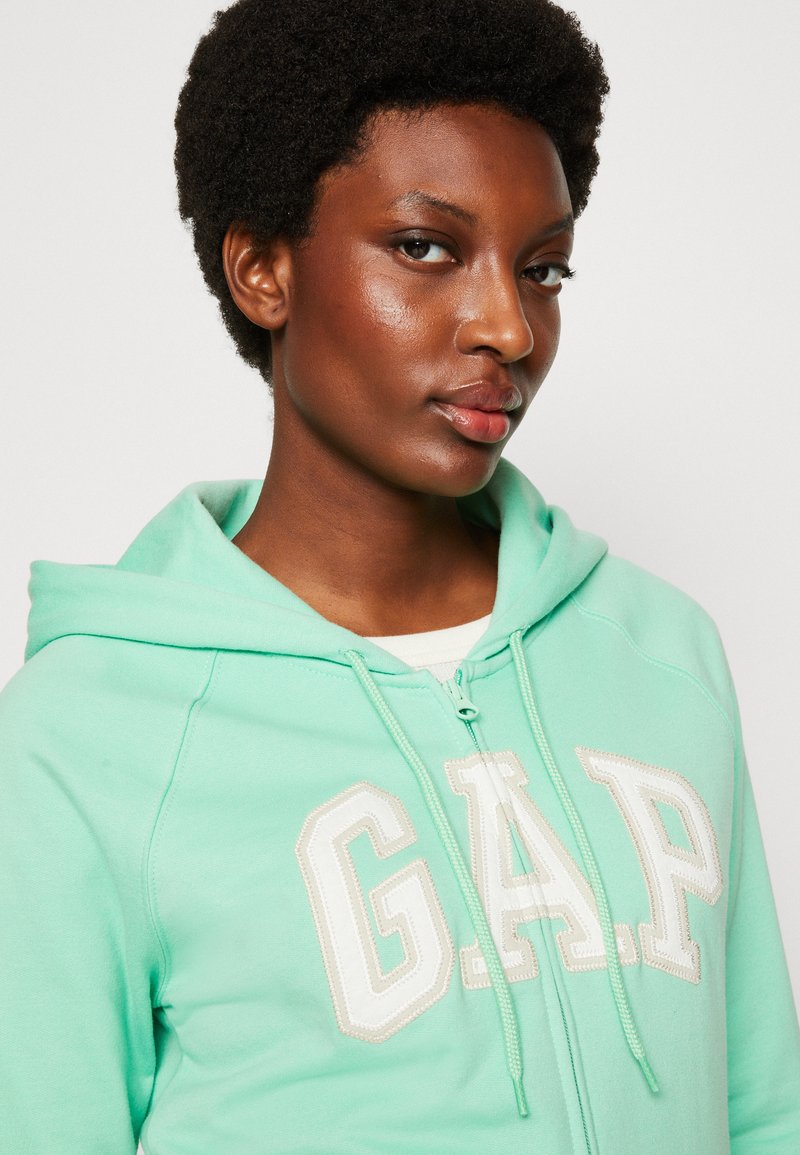 gap mint green hoodie