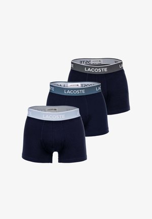 Lacoste, UNDERWEAR TRUNK 3 PACK - Boxershort - navy blue/aphylla-thistle