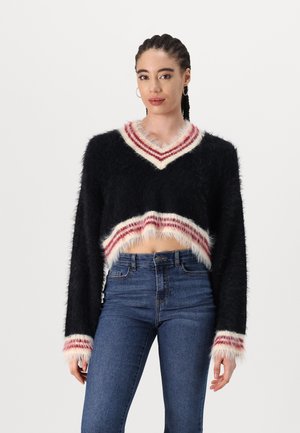 SNITCH - Strikkegenser - black