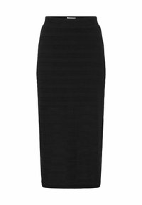 IXKNITTY - Gonna a tubino - black