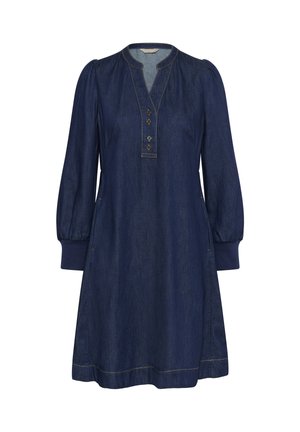 Culture CUHILKA ARPA SHORT - Vestito di jeans - rinse wash