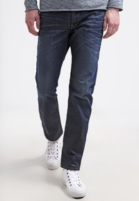 G-Star - 3301 STRAIGHT - Sirgete säärtega teksad - hydrite denim Väikepilt 1