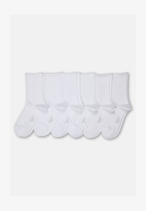 FALKE Happy 6-Pack - Șosete - white