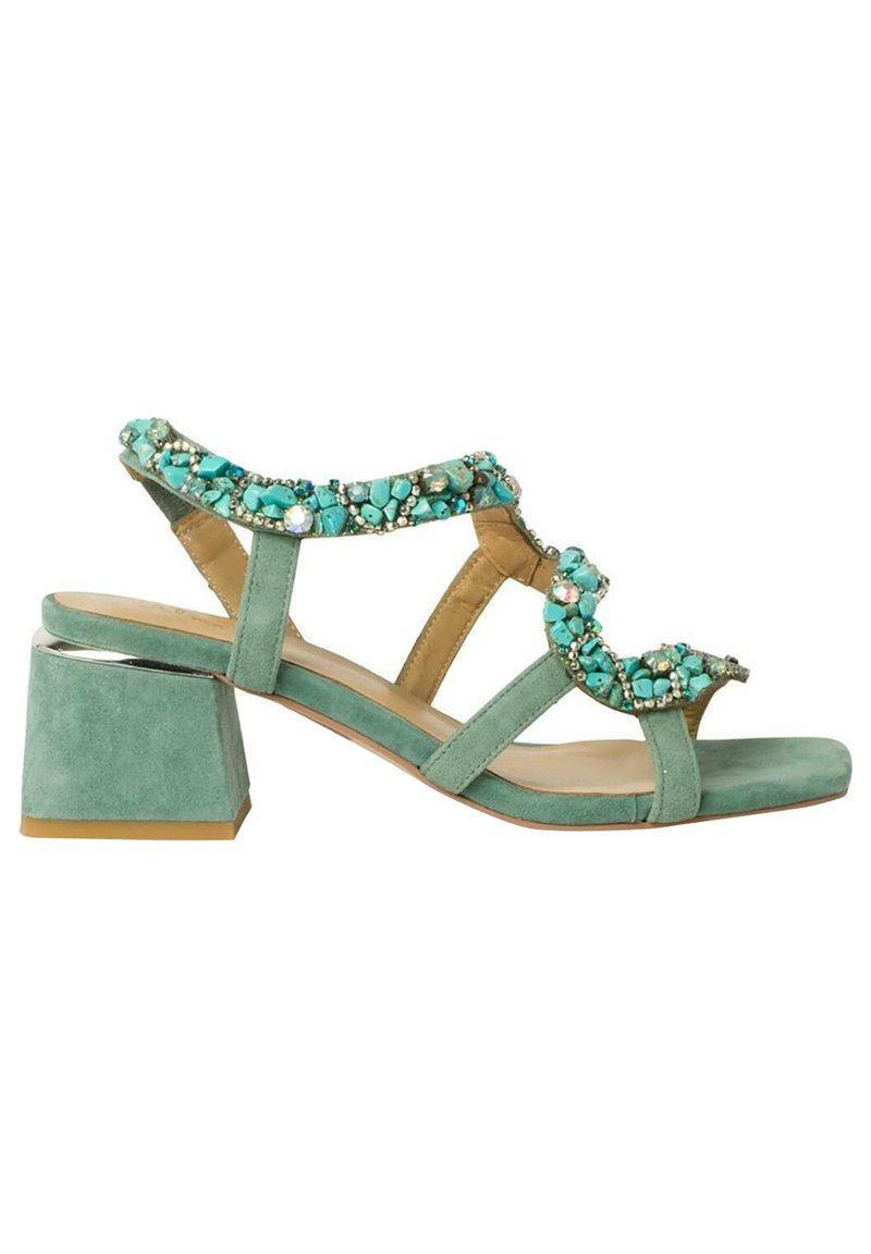 Damen Pumps | Alma en Pena High Heel Sandalette verde/grün - CH03358 Damen Pumps | Alma en Pena High Heel Sandalette verde/grün - CH03358