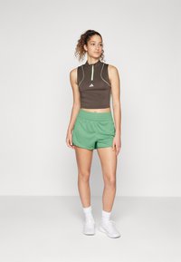 adidas Performance HYPERGLAM POP TANK  - Top - shadow olive/olive strata
