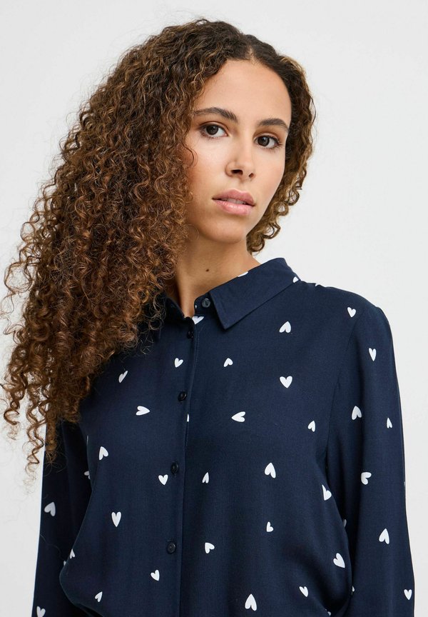 IHVERA DR34 - Shirt dress - total eclipse heart aop4