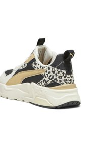 Puma TRINITY LITE ANIMAL - Sneakers basse - sand dune  black alpine snow