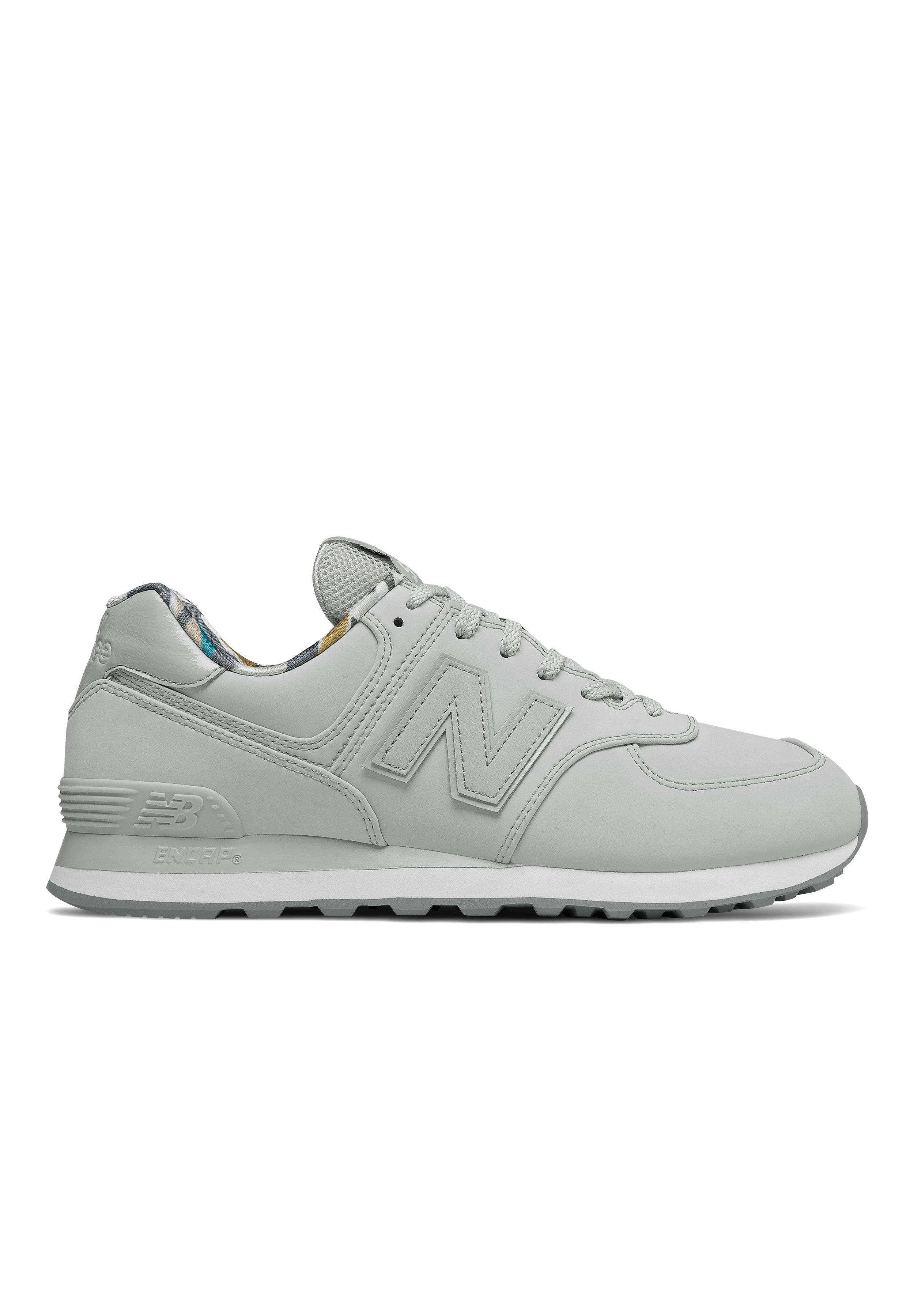 New Balance 574 - Sneakers laag - light aluminum/Lichtgrijs - Zalando.nl