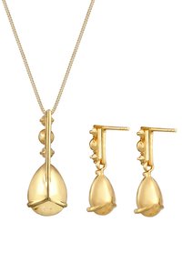 Elli SPARKLING BASIC SET - MIT KRISTALLEN VON SWAROVSKI® - Örhänge - gold coloured
