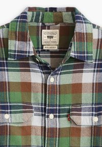 JACKSON WORKER - Camisa - walker plaid egret