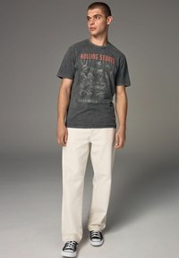 Next LICENSE REGULAR - Majica kratkih rukava s printom - grey rolling stones