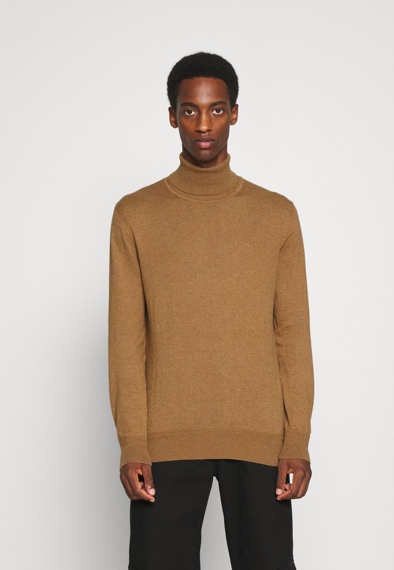 Schott Strickpullover - camel