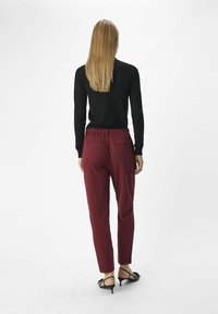 Object OBJLISA SLIM PANT - Pantalones - cabernet