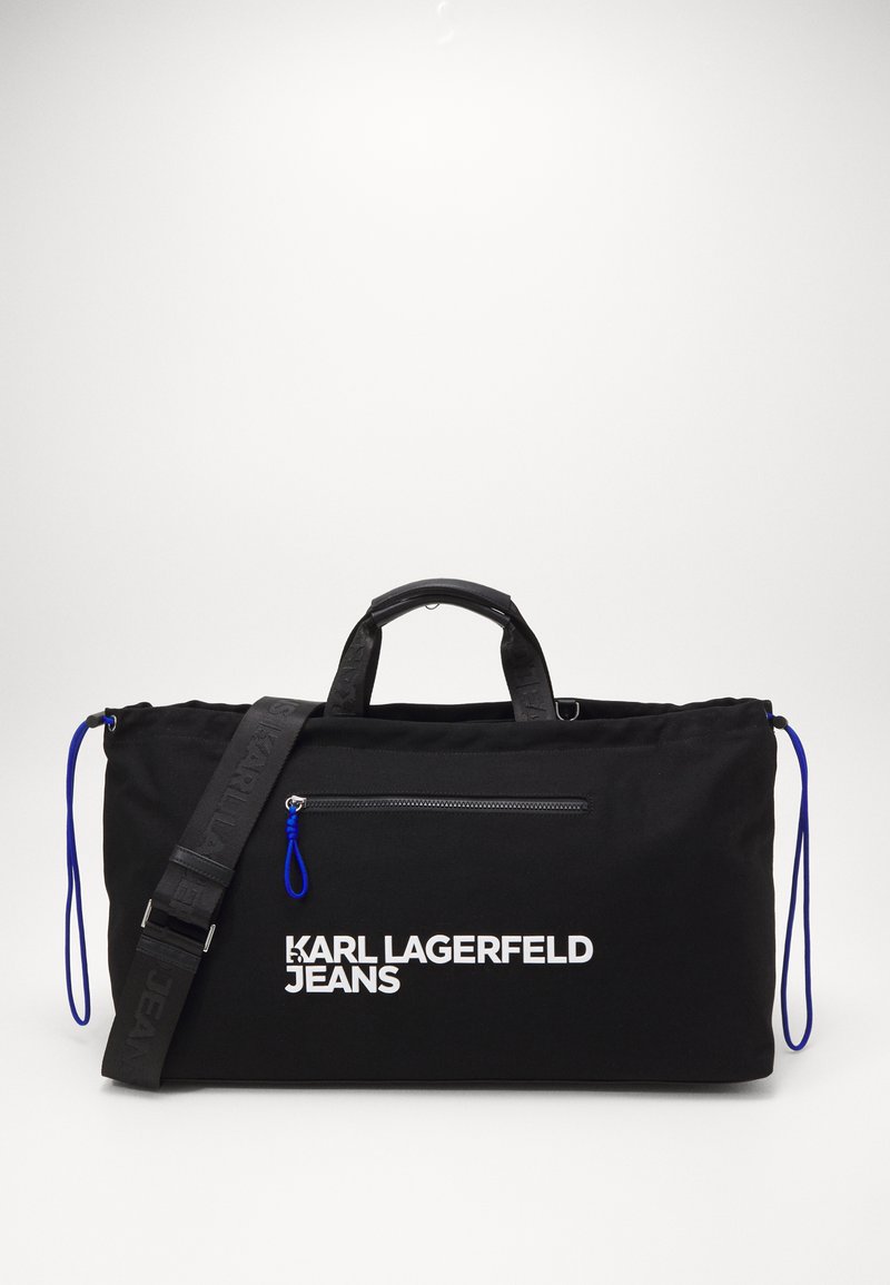 Karl Lagerfeld Jeans UTILITY TRAVEL BAG UNISEX - Sac de voyage - black/noir - ZALANDO.FR