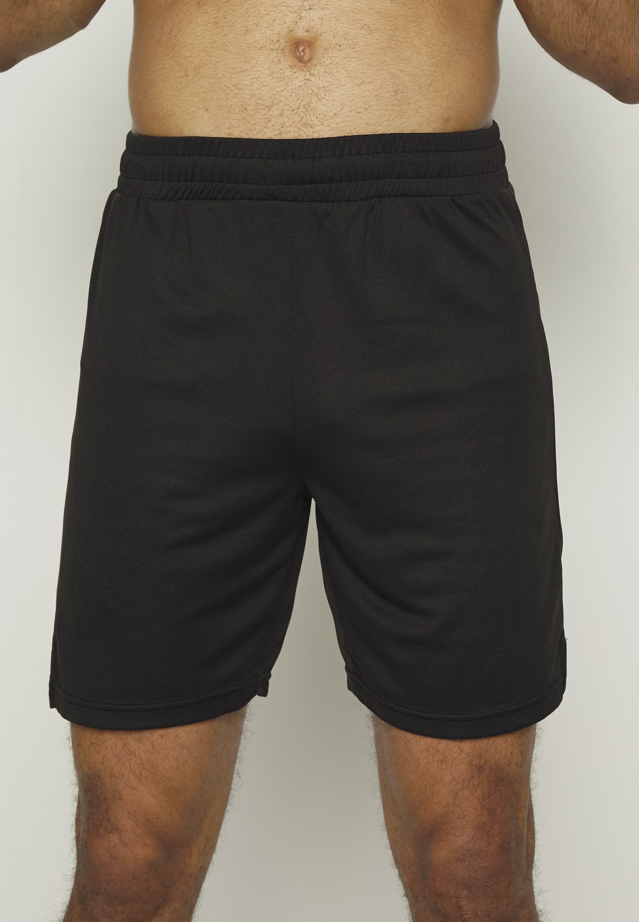 Hummel TOPAZ SHORTS 2 PACK - Pantalón corto de deporte - black/insigina  blue/negro - Zalando.es