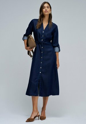 Robe en jean - blau