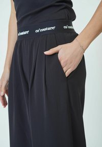 Co'couture AMINACC LOGO PANT - Trousers - black