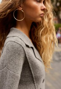 Next SMART COLLARED - Cardigan - grey