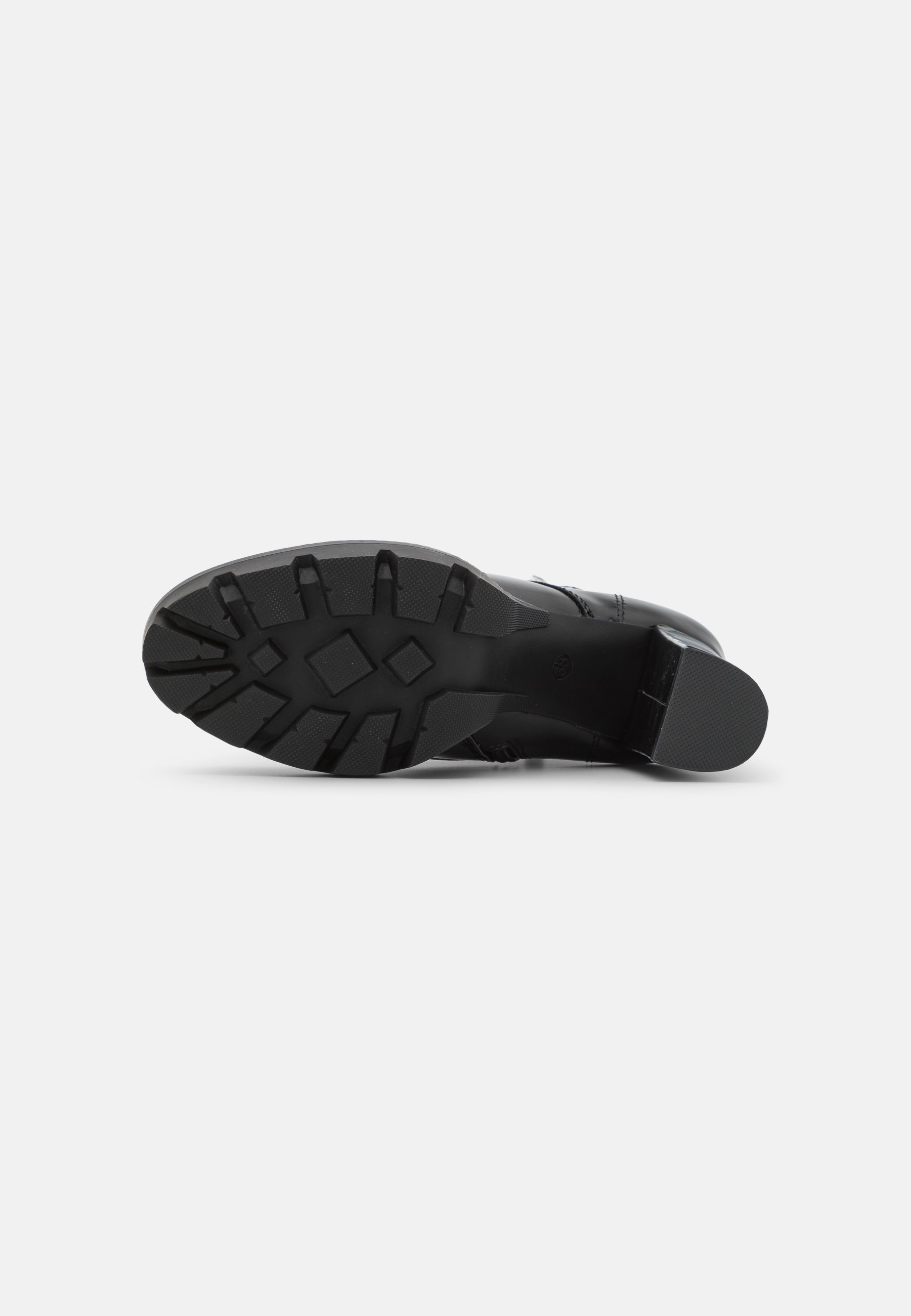 DeeZee Enkellaarsjes met hoge hak - black/Zwart - Zalando.nl