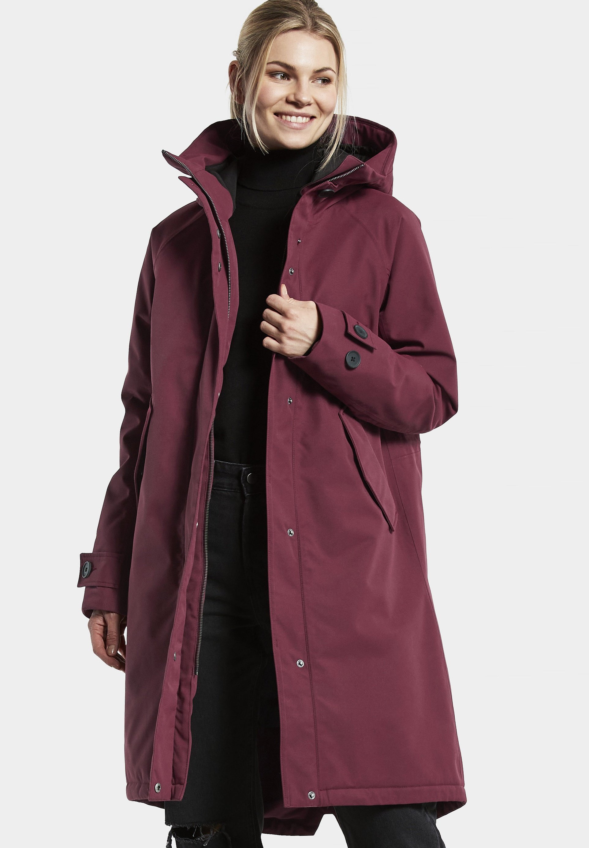 didriksons elin parka red