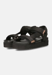 Maruti BEAU - Sandalen met plateauzool - black