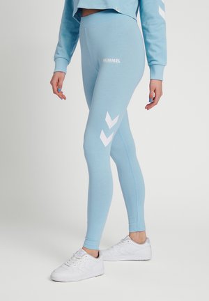 Hummel HMLLEGACY - Legginsy - placid blue