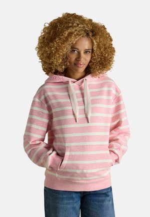 MILBOURNE - Kapuutsiga pusa - pink cream striped