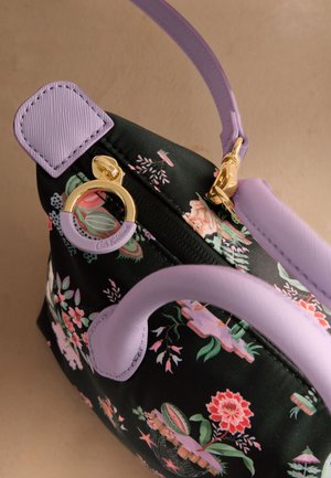 Cath Kidston, FLORAL MINI TOTE CROSS-BODY BAG  . - Umhängetasche - black