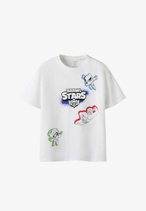 Name it, T-SHIRT BRAWL STARS - Μπλουζάκι με στάμπα - bright white