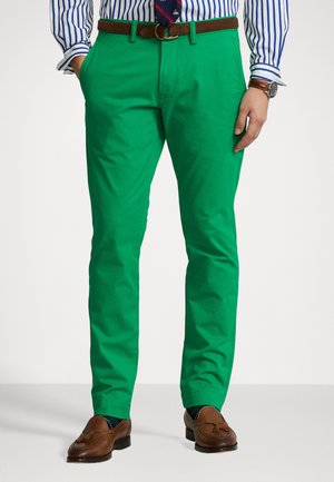 Polo Ralph Lauren STRETCH SLIM FIT CHINO PANT - Chinos - cruise green